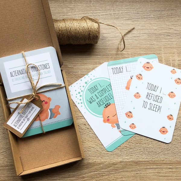 Alternative Baby Milestone Cards